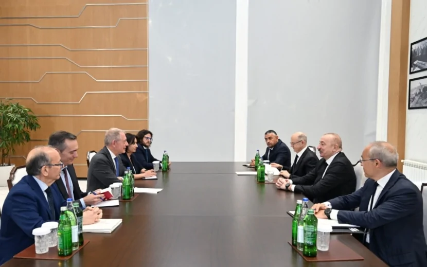 İlham Əliyev “Made in Italy” nazirini qəbul etdi - FOTOLAR