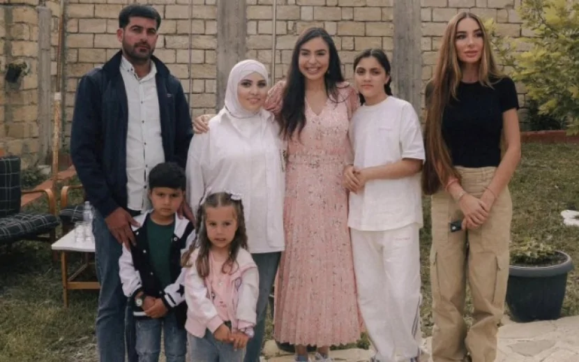 Leyla və Arzu Əliyevalar Xızıda - FOTOLAR