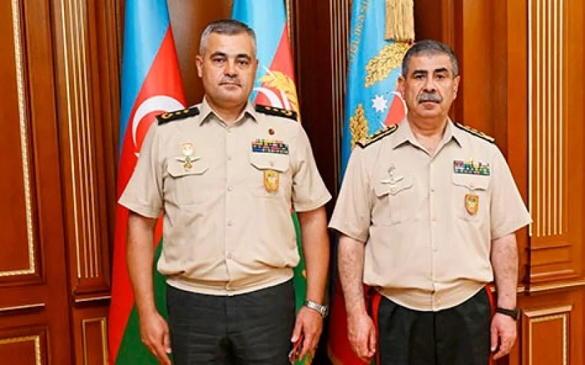 Onlara “general-mayor” rütbələri təqdim olundu - FOTOLAR