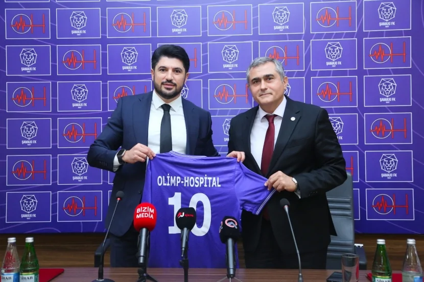 Olimp Hospital və “Şamaxı” Futbol Klubu arasında əməkdaşlıq memorandumu imzalanıb - VİDEO