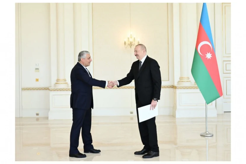 Prezident İlham Əliyev İranın yeni səfirinin etimadnaməsini qəbul edib