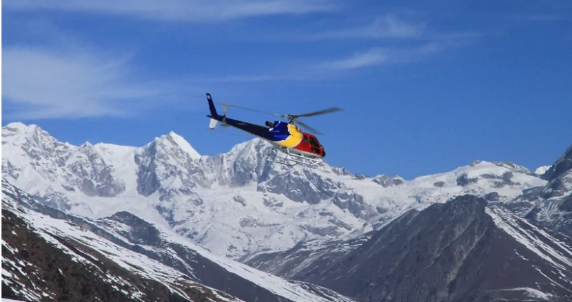 Alp dağlarında HELİKOPTER QƏZAYA DÜŞDÜ