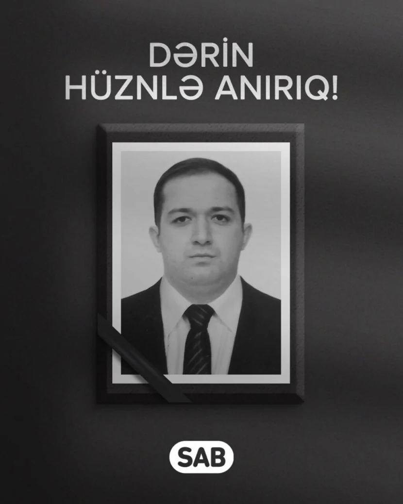 Kanalizasiyaya düşən Cümşüd bu şirkətin əməkdaşı imiş