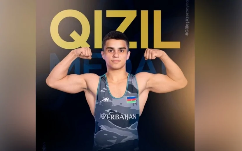 Azərbaycan güləşçisi Avropa ÇEMPİONU OLDU