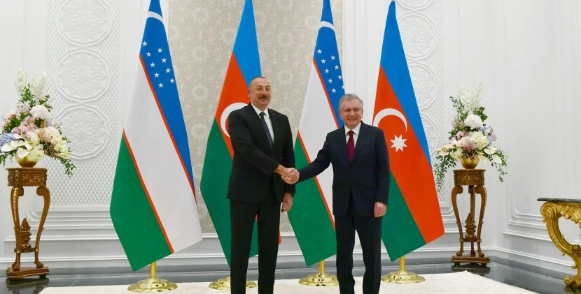 İlham Əliyev Özbəkistan Prezidenti ilə görüşündən PAYLAŞIM ETDİ