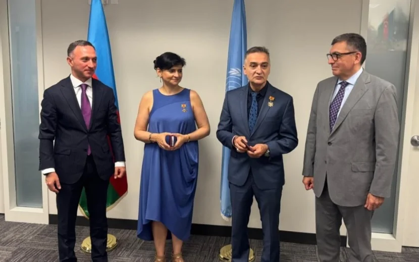 Bu soydaşlarımıza medal təqdim edildi