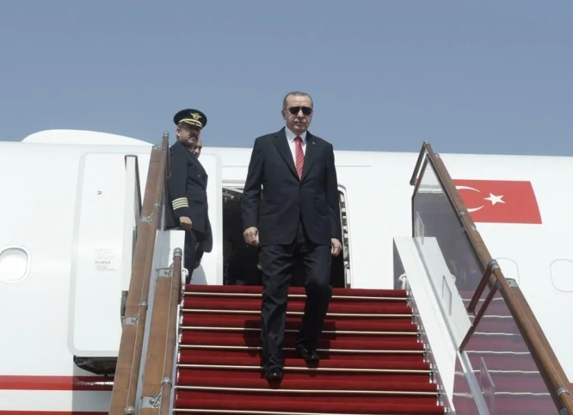 Ərdoğan Azərbaycana gəldi