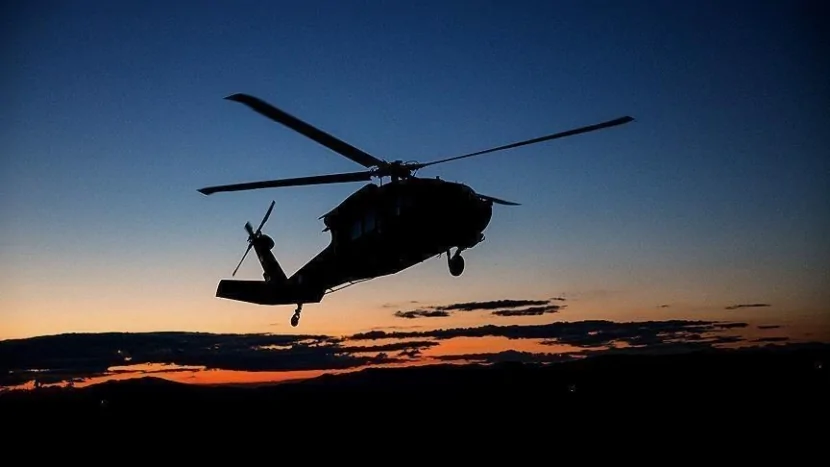 Estoniyada helikopter dənizə düşdü