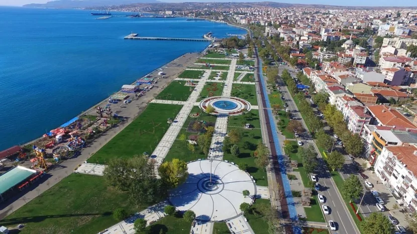 Tekirdağda meşə yanğını
