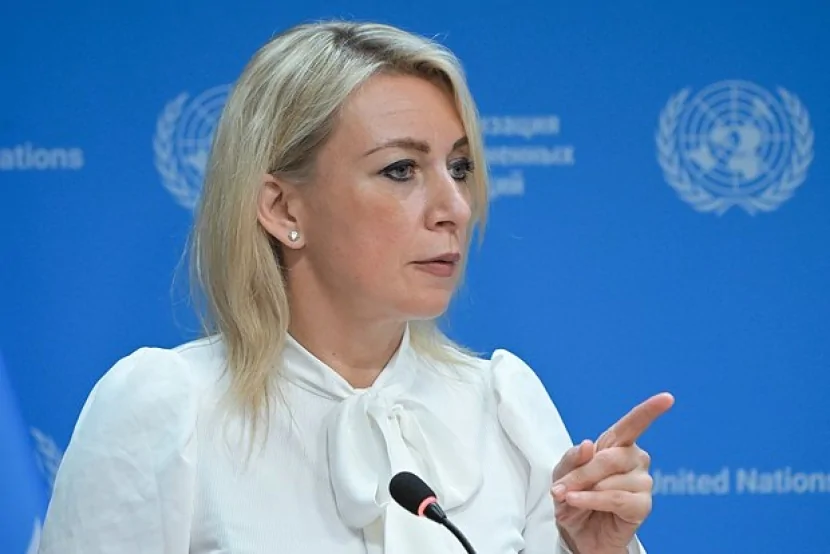 Zaxarova : Ukrayna konfransı yarmarkadı