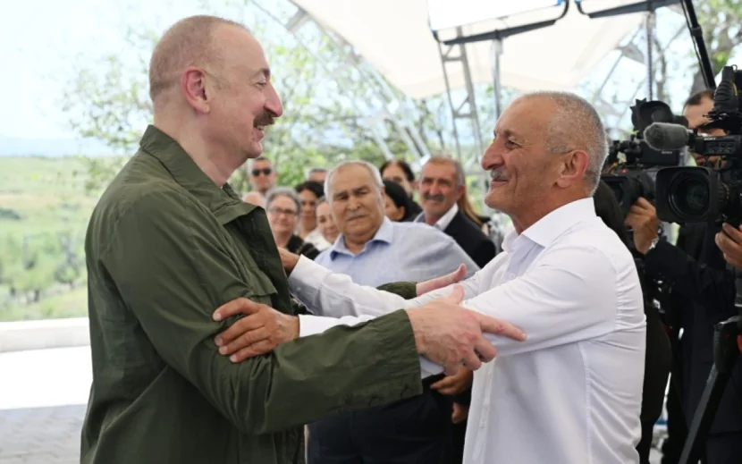 \"Daha heç kim bizi bu yerlərdən çıxara bilməz\" - İlham Əliyev
