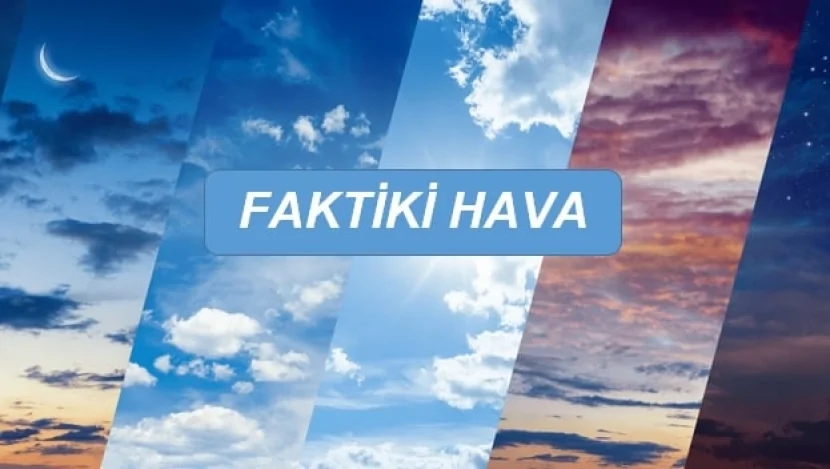 Faktiki hava AÇIQLANDI