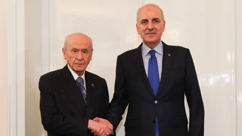 TBMM sədri Bahçeli ilə görüşüb