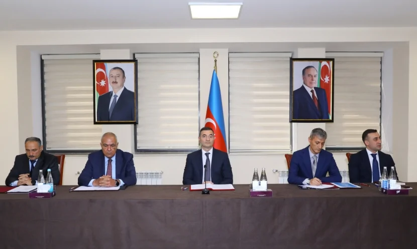 Xüsusi Rabitə və İnformasiya Təhlükəsizliyi Dövlət Xidmətində ilin birinci yarısının yekunlarına dair müşavirə keçirilib