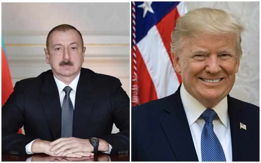 Prezident İlham Əliyev Trampa təşəkkür edib
