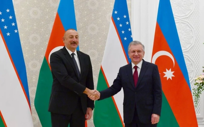 İlham Əliyev Şavkat Mirziyoyevi təbrik etdi