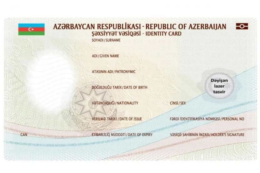 Yeni şəxsiyyət vəsiqələrimiz belə görünəcək - FOTO