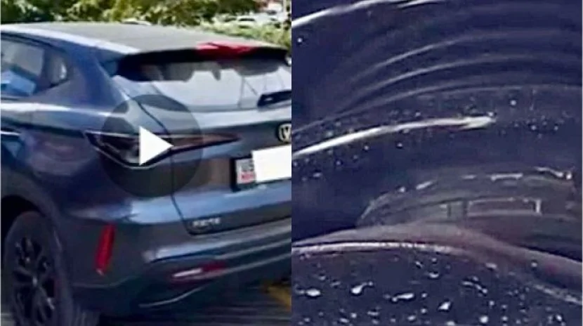 Cəmi 46 km sürülmüş Çin maşını \"Changan\"da PROBLEM ÇIXDI - VİDEO