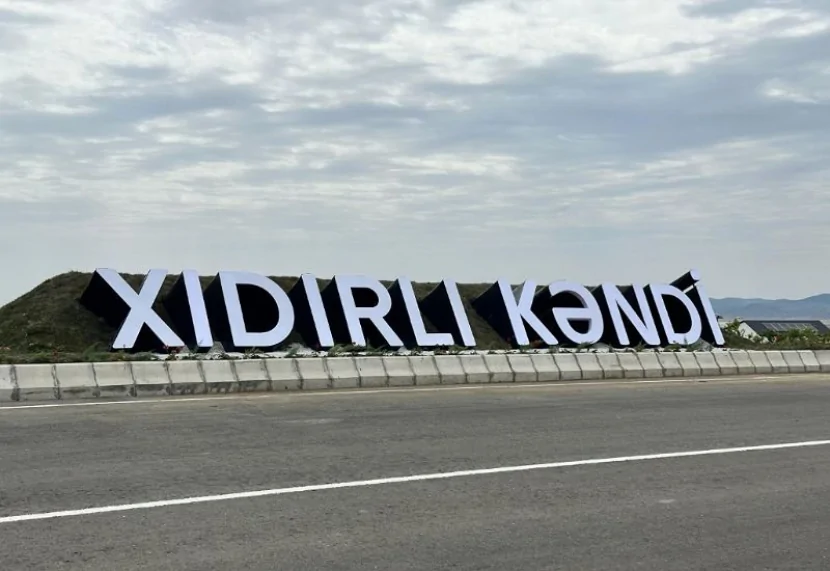 Ağdamın Xıdırlı kəndinə köç karvanı yola salındı