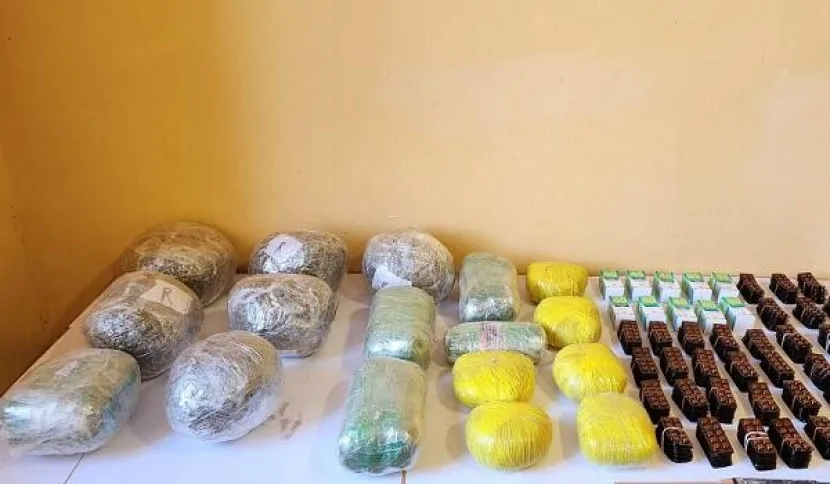 İrandan Azərbaycana narkotik keçirmək istədilər
