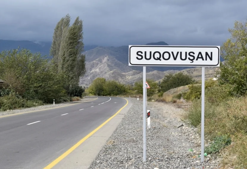 Suqovuşan qəsəbəsi ərazisində yanğın BAŞLADI