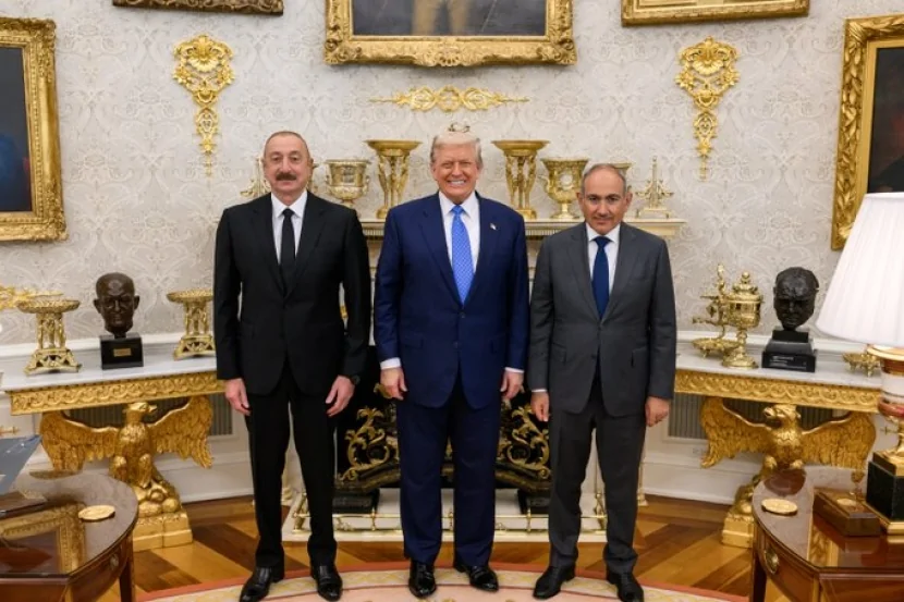 Prezident İlham Əliyev görüş zamanı Trampın Nobel Sülh Mükafatına namizədliyini İRƏLİ SÜRDÜ