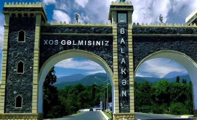 Balakəndə xəstəxanasının həyətində yanğın olub