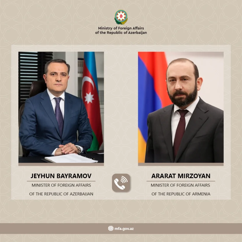Azərbaycan və Ermənistan  XİN arasında telefon danışığı olub
