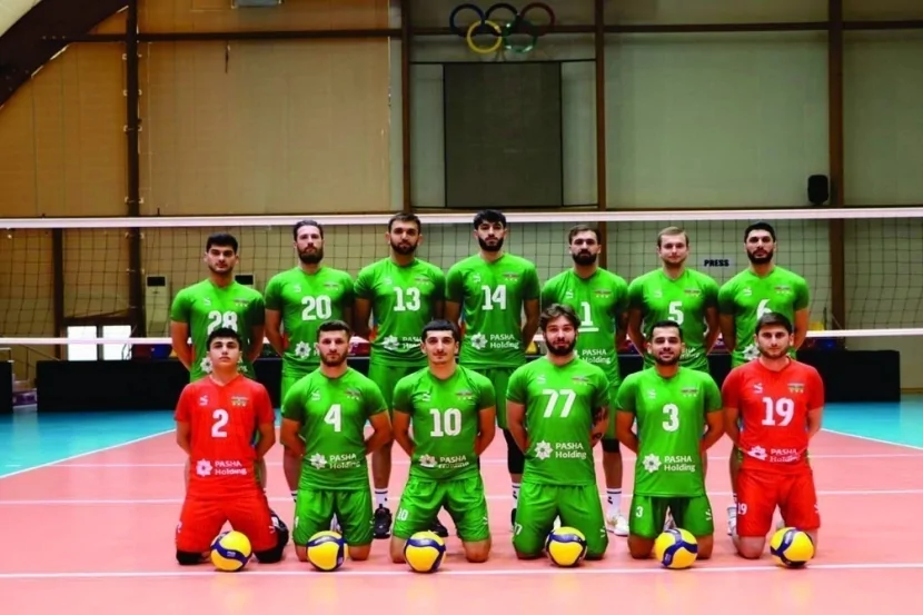 Azərbaycanın voleybol yığması səfərdə UDUZDU