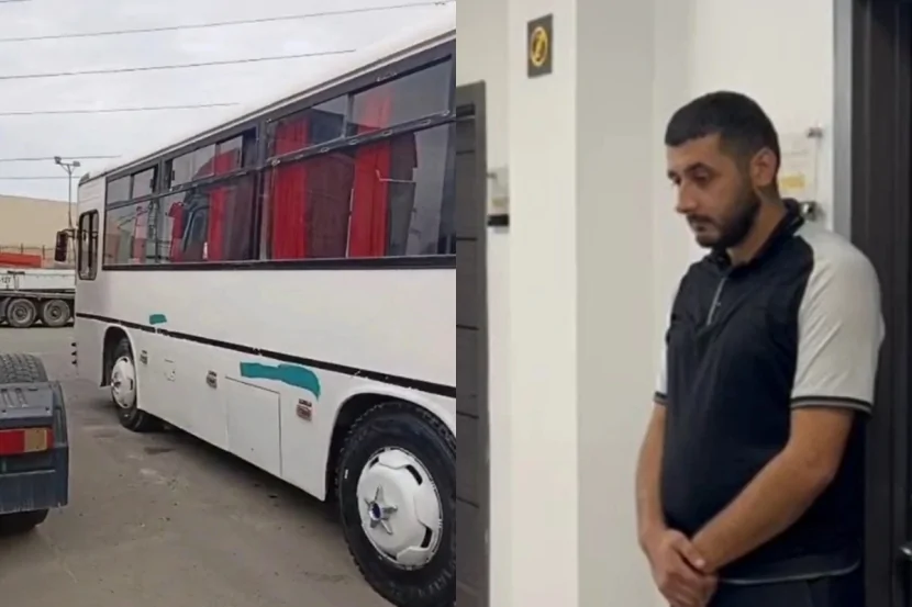 Qanunsuz sərnişindaşıma ilə məşğul olan sürücü həbs edildi