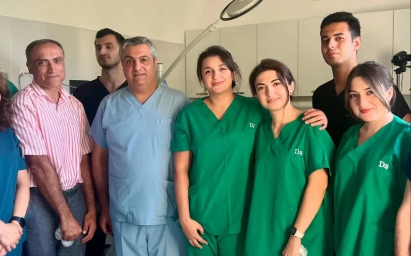 Azərbaycanda ilk dəfə donuz modelində Laparoskopik kurs keçirilib
