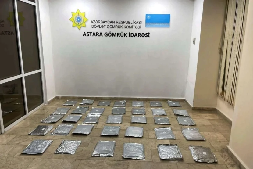 İrandan Rusiyaya göndərilən kahı şübhə doğurdu: 30 kq qadağan olunan maddə aşkarlandı