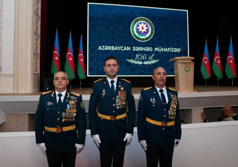 Yeni generallara ali hərbi rütbələr təqdim edildi - FOTOLAR