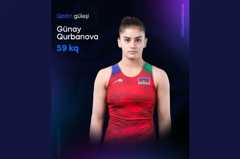 Qadın güləşçimiz  Günay Qurbanova dünya çempionatında BÜRÜNC MEDAL QAZANDI