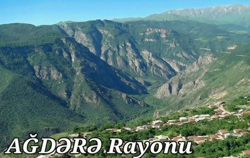 Ağdərədəki yanğın zamanı FHN əməkdaşı minaya düşüb