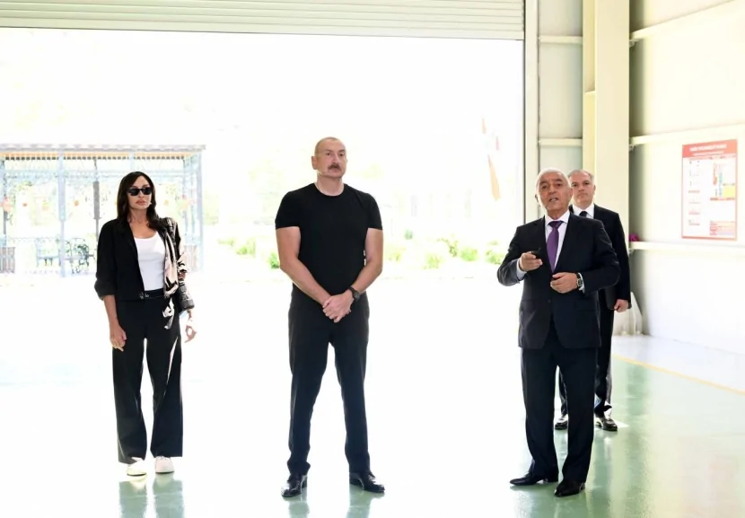 Prezident İlham Əliyev və Mehriban Əliyeva Kəlbəcər rayonunda su elektrik stansiyalarının açılışında İŞTİRAK EDİBLƏR