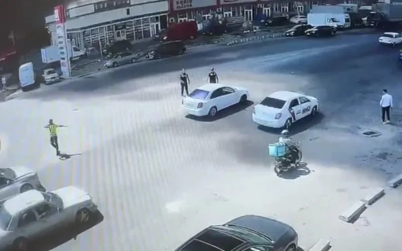 Yanğınla bağlı yollarda təhlükəsizlik tədbirləri gücləndirilib