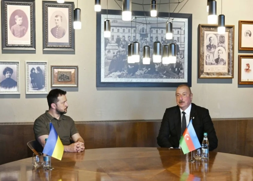 Ukrayna Prezidenti Volodimir Zelenski İlham Əliyevə TƏŞƏKKÜR ETDİ