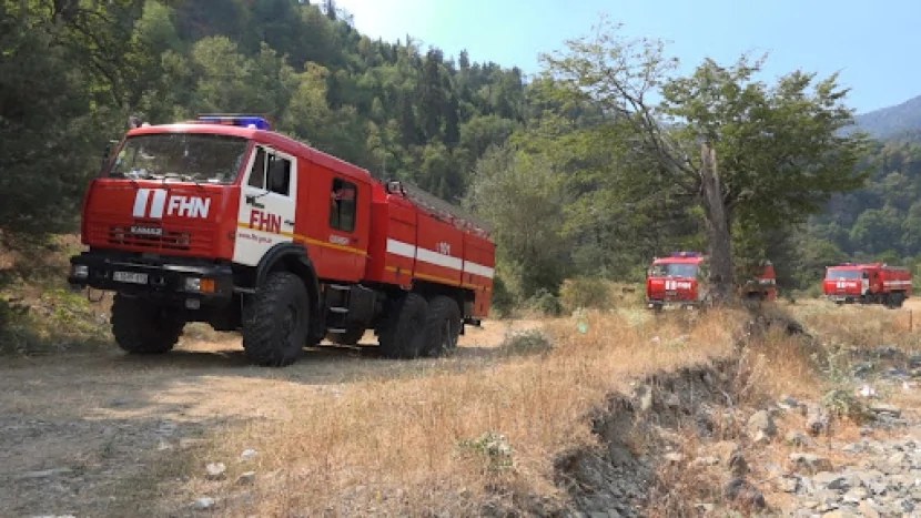İsmayıllıda dağlıq ərazidə YANĞIN OLDU