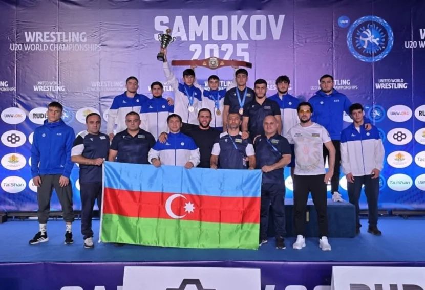 Azərbaycan güləş millisi dünya üçüncüsü OLDU