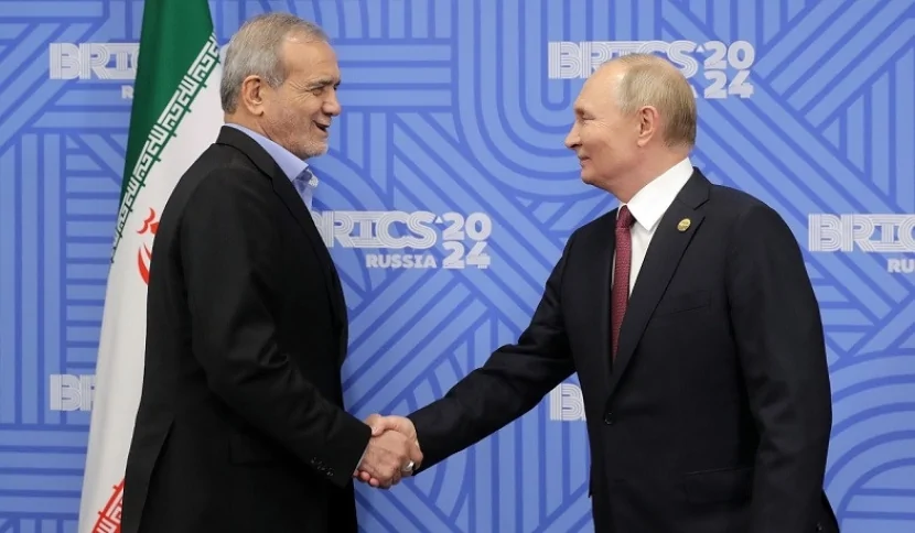 Putin Pezeşkiana zəng etdi