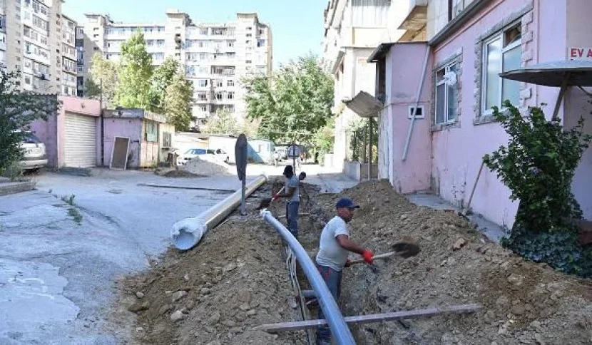 Yasamalda su təchizatı yaxşılaşdırılır