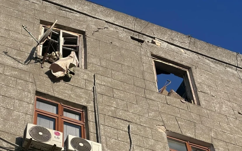 Partlayış olan bina sakinlərinə kirayə pulu veriləcək