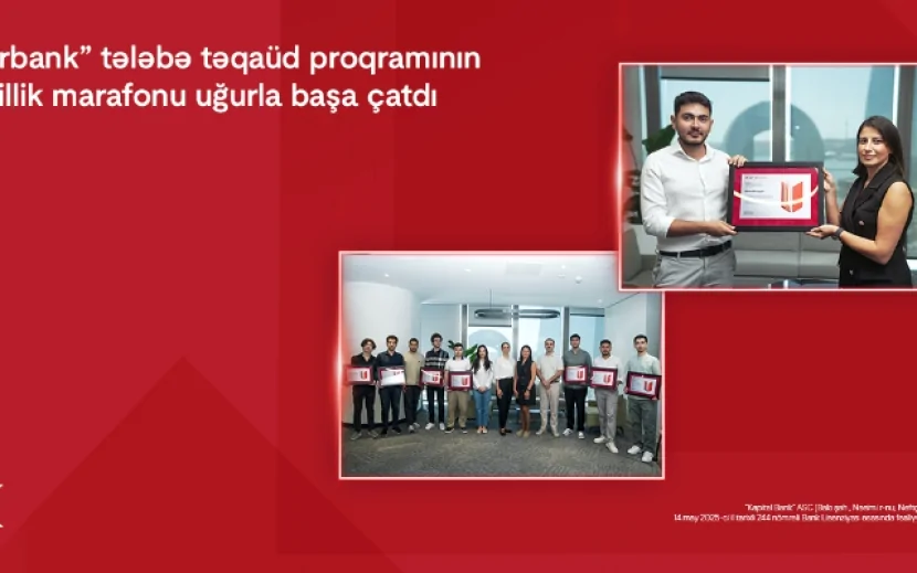 “Birbank” tələbə təqaüd proqramının iki illik marafonu uğurla başa çatıb