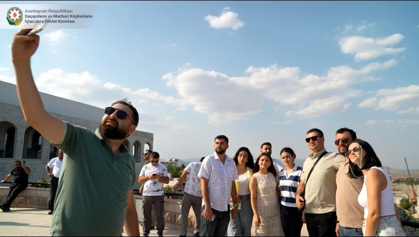 Xocalı və Xankəndi şəhərlərinə infotur təşkil edilib
