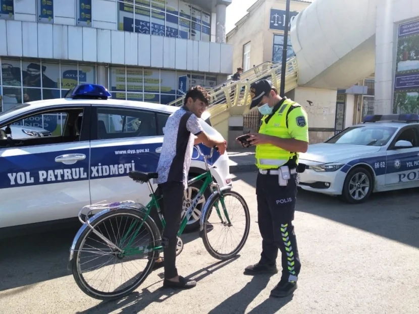 Yol polisi velosipedçilərə müraciət etdi
