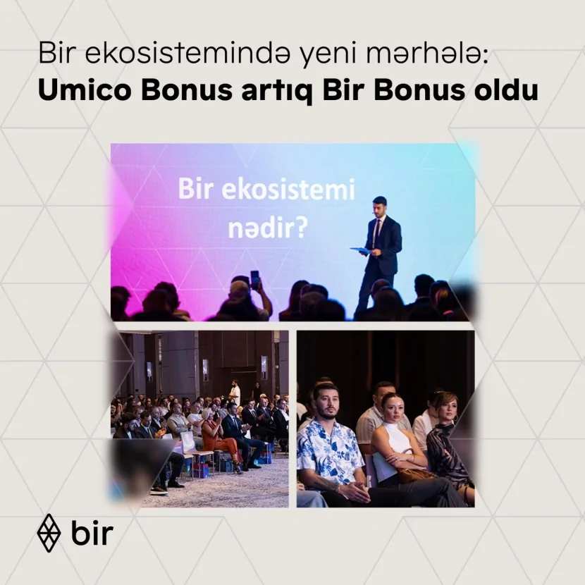 Bir ekosistemində yeni mərhələ: Umico Bonus artıq Bir Bonus oldu