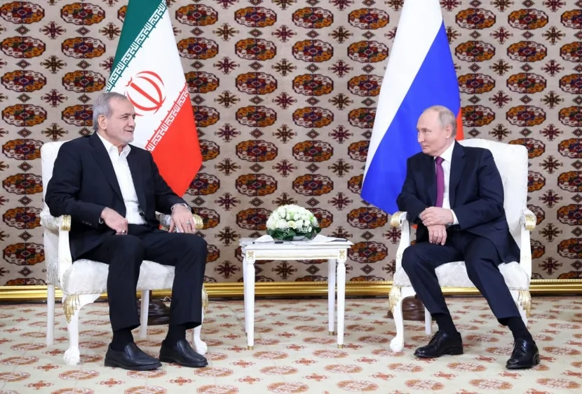 Pezeşkian Putinlə bu məsələləri MÜZAKİRƏ ETDİ