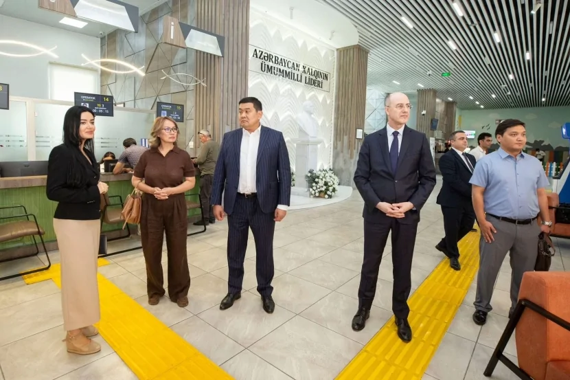 Qırğız nümayəndə heyəti “ASAN xidmət”də