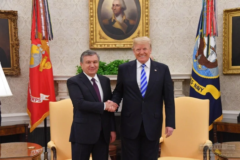 Özbəkistan Prezidenti Donald Trampı Daşkəndə DƏVƏT ETDİ
